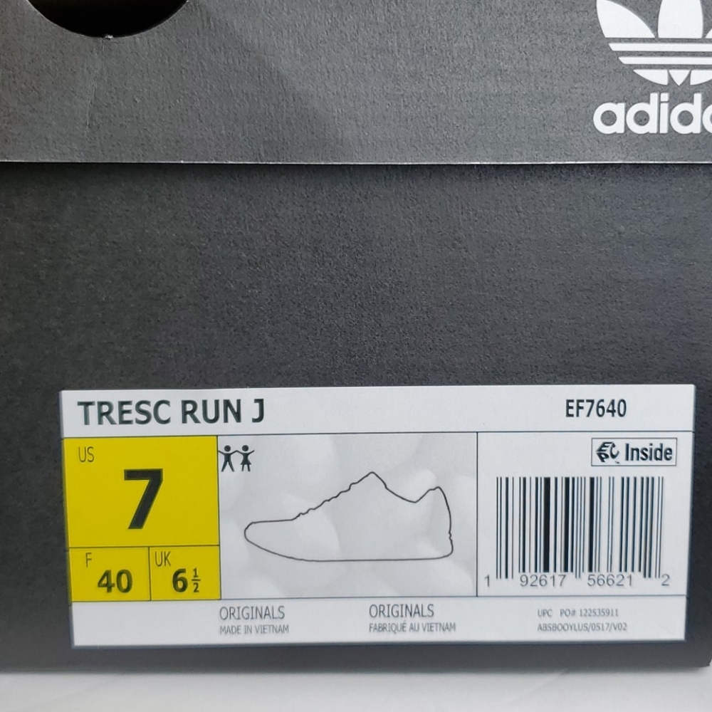 Adidas Originals Tresc Run J Sneakers NIB - Picture 15 of 16